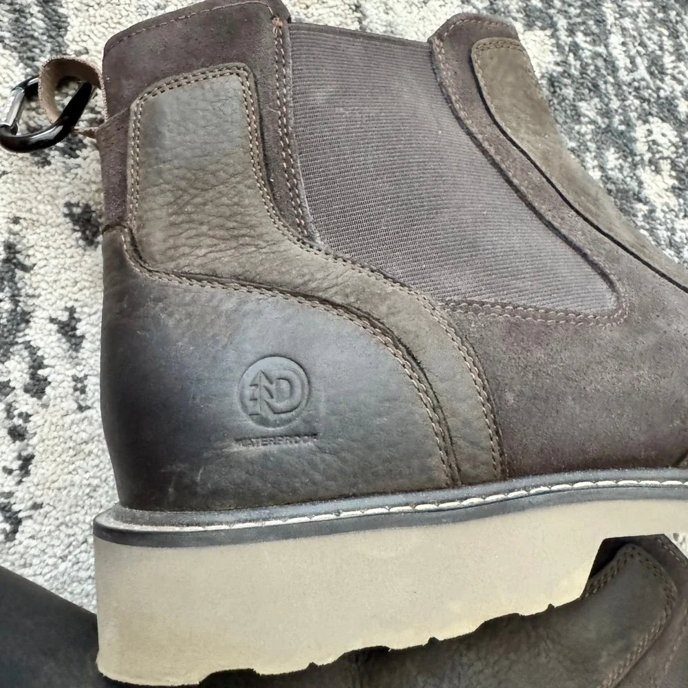 Dunham waterproof leather